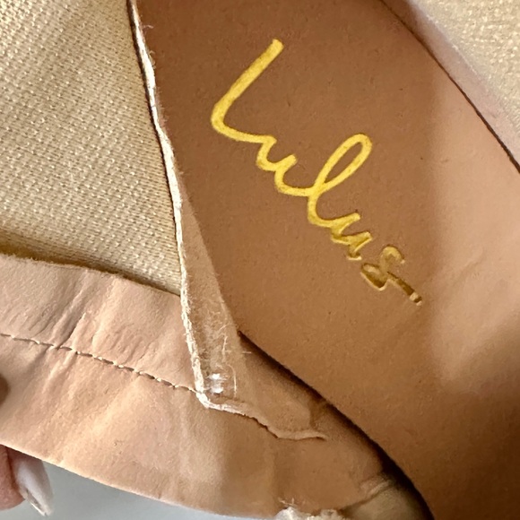 Lulu’s Essex Two-Tone Heeled Bootie 8.5 Pointy Toe - Picture 5 of 7